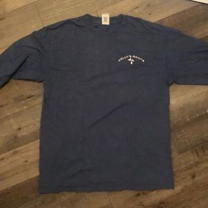 Blue long sleeve shirt